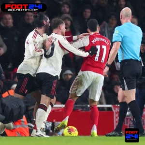 ดราม่าท้ายเกม! มาร์ติเนลลี่ ขอโทษหลังผลัก แบรดลีย์ เจ็บ